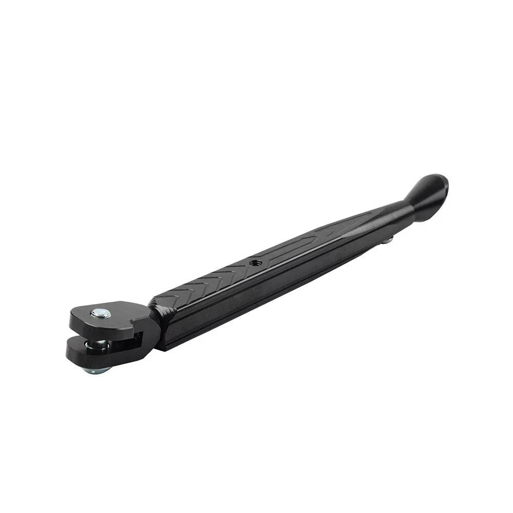 Black CNC Aluminum Adjustable Kickstand Foot for Universal Motorcycles