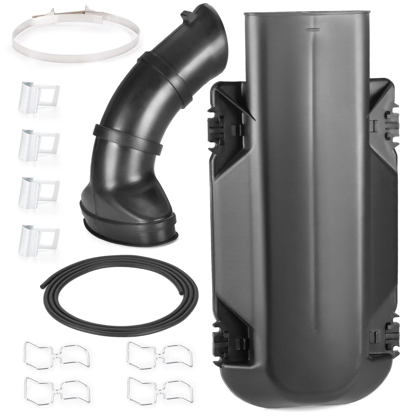 Air Box Lid Cover + Seal + Clip + Duct Boot for Yamaha Banshee (1987–2006)