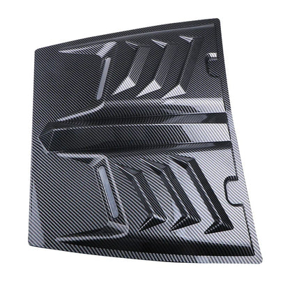 Carbon Fiber Hood Vent Scoop Cover for Universal Vehicles