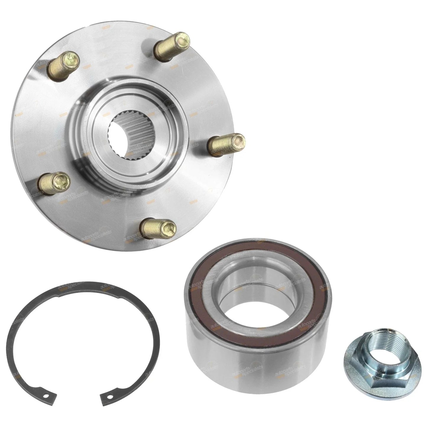 Front Wheel Bearing Hub Assembly LH/RH for Mitsubishi Lancer CJ (2008 - 2010)