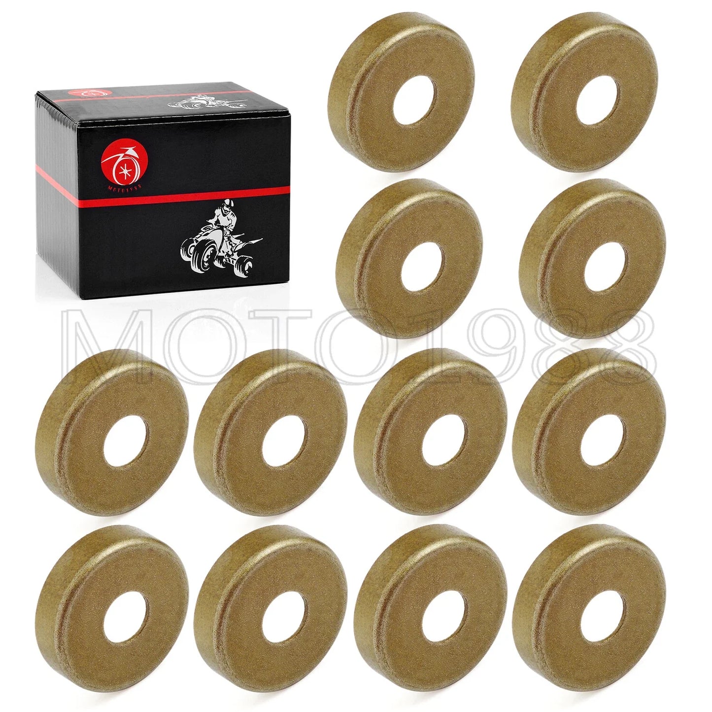 12 x A Arm Dust Cover Seal Caps Kit for Yamaha Banshee YFZ350 (1987–2006)