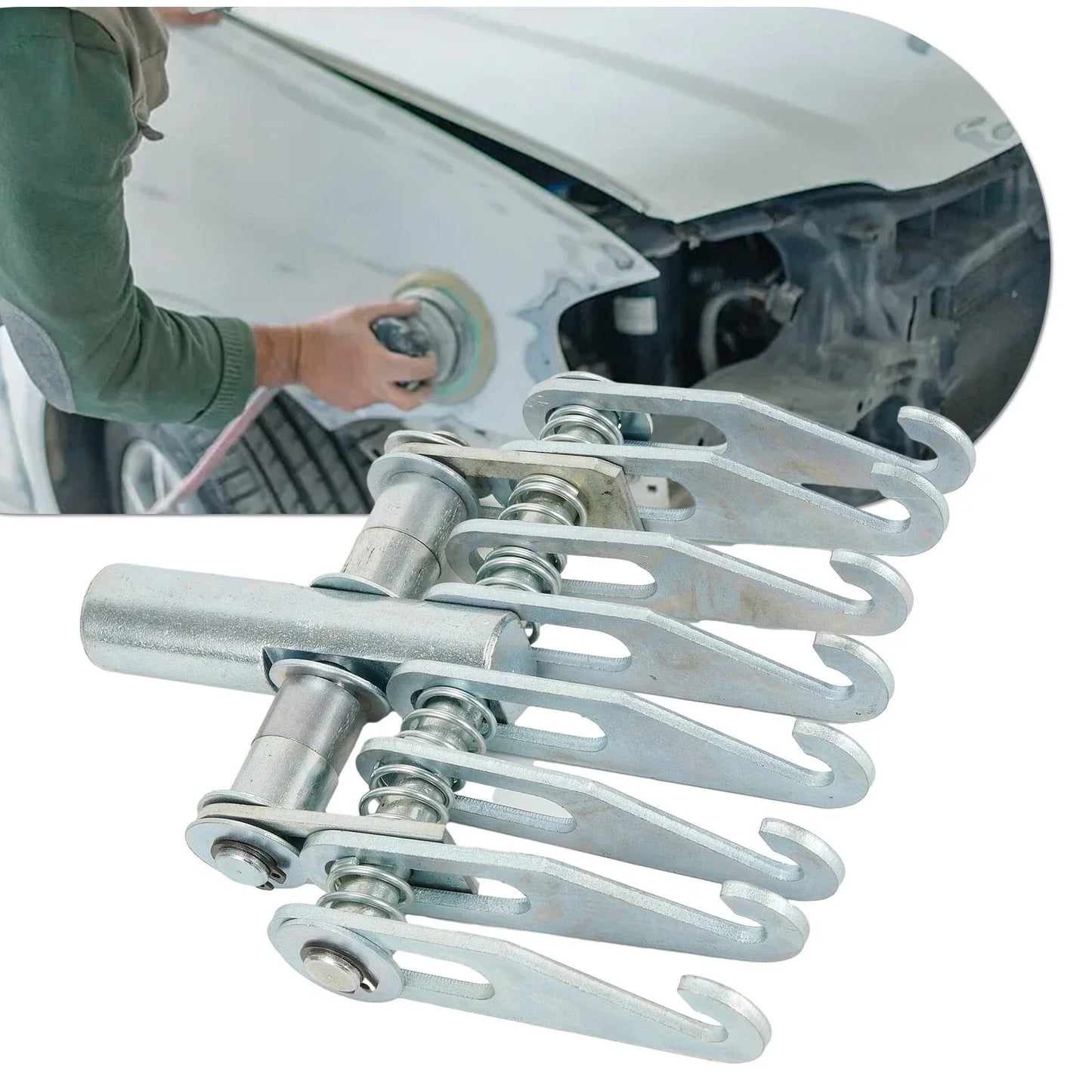 8 Finger Puller Claw Hook for Auto Car Body Sheet Metal Repair