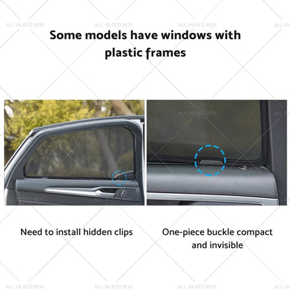 Magnetic Mesh Sun Shades for Mitsubishi Outlander (2021-2023)