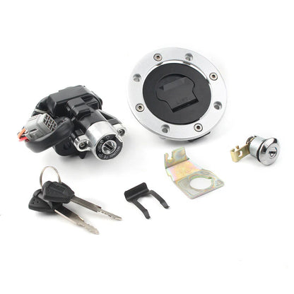Ignition Switch Fuel Gas Cap Lock Set for Suzuki VStrom 1000 DL1000 (2002-2009)