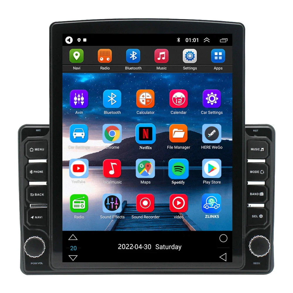 9.7" Stereo Radio Navi GPS for 2003-2012 Fiat Panda (2003-2012)