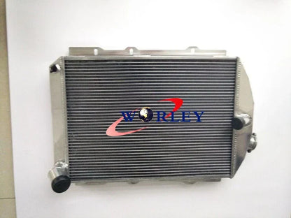 Aluminum Radiator & Fan for Chevy Hot/Street Rod 6 Cyl w/Tranny Cooler (1938)