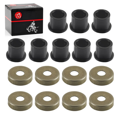 8Pcs Front A-Arm Bushing & Cap for Polaris Phoenix (2005–2021)
