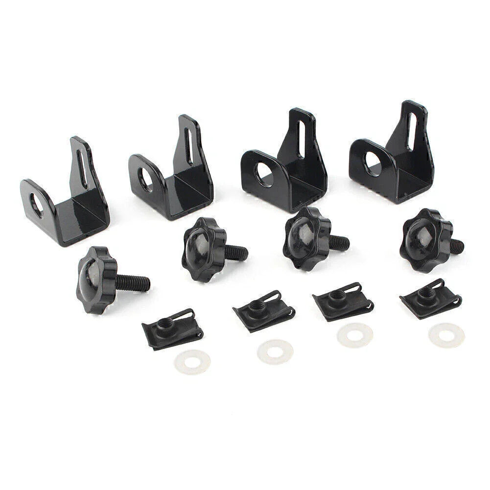 Saddlebag Lock Mounting Brackets for Harley Touring (1994-2023)
