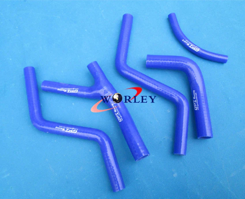 Silicone Radiator Hose for Honda CR250 CR250R (1985-1987) - Red