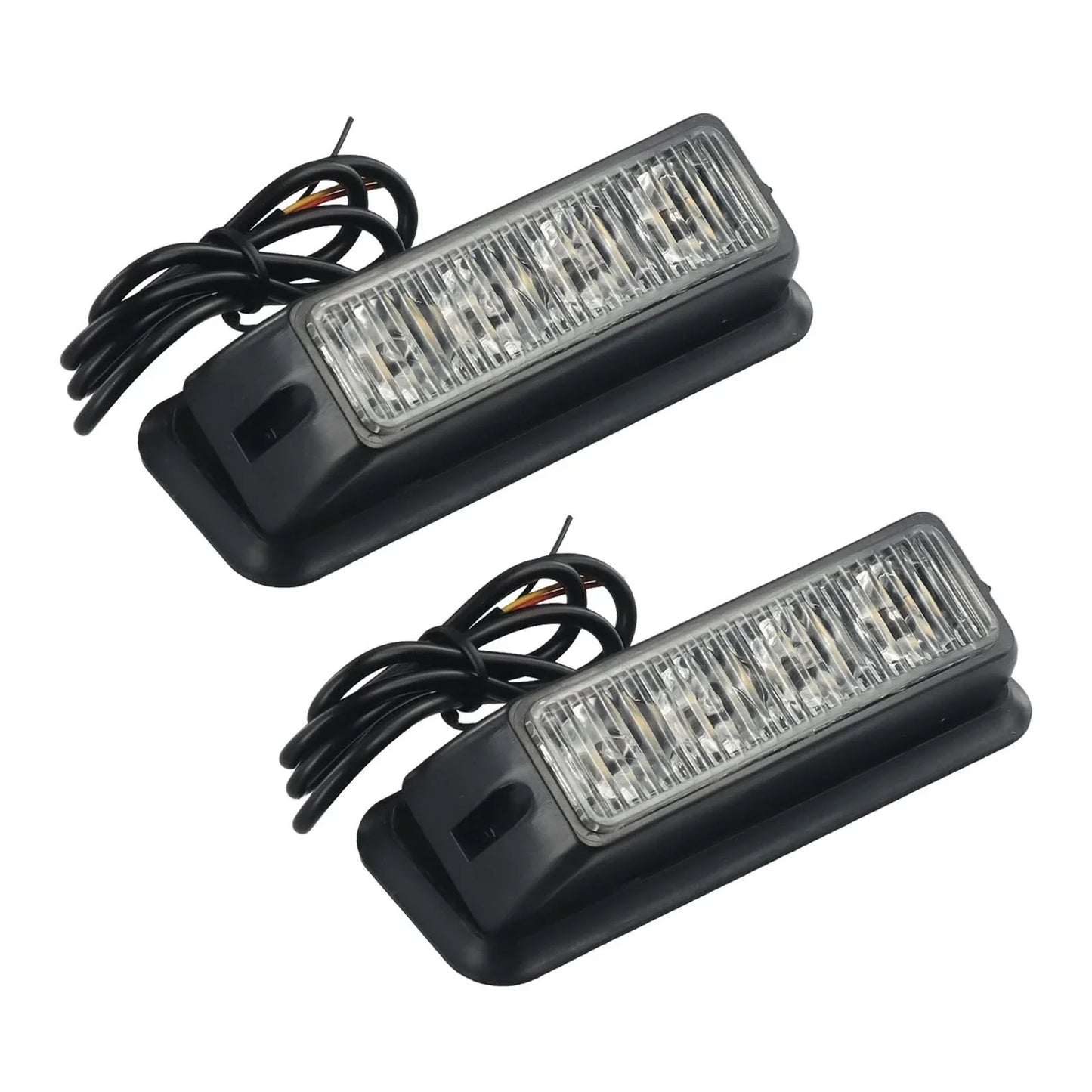 LED Car Light / Flash / Strobe Amber-Light DC12V
