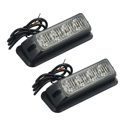 LED Car Light / Flash / Strobe Amber-Light DC12V