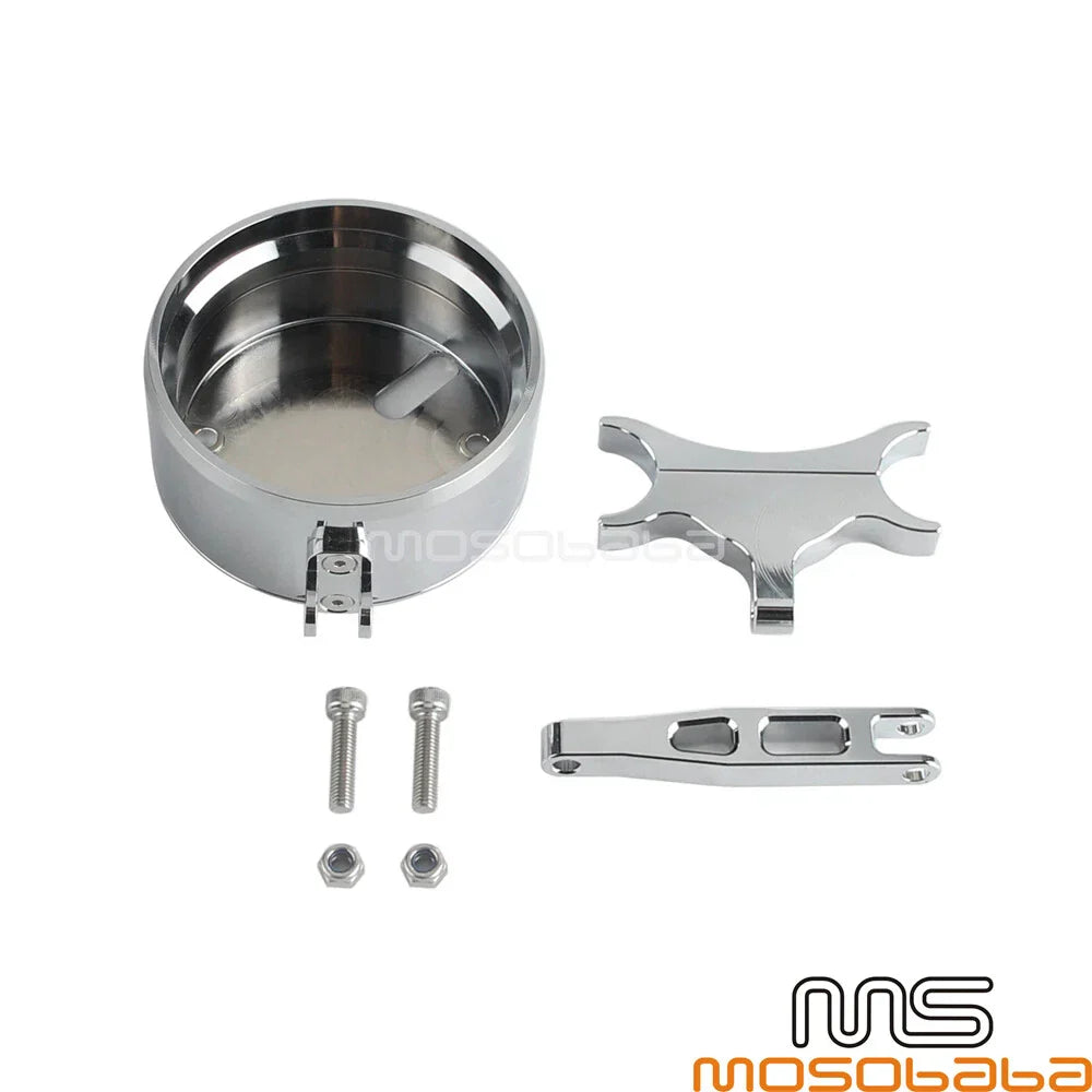 1-1/4" T-Bar Riser Digital Gauge Mount for Harley Softail Fat Bob (2018)