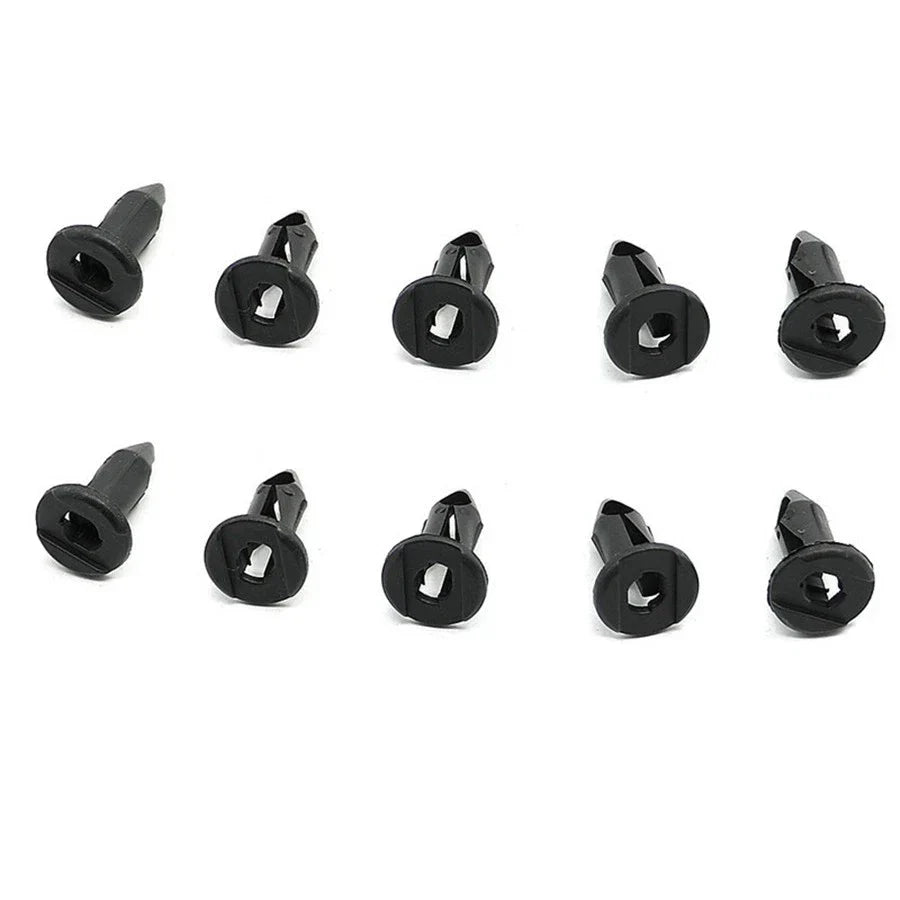 100 Pcs Plastic Mixed Size Fastener Clips for Car ATV UTV Body Trim