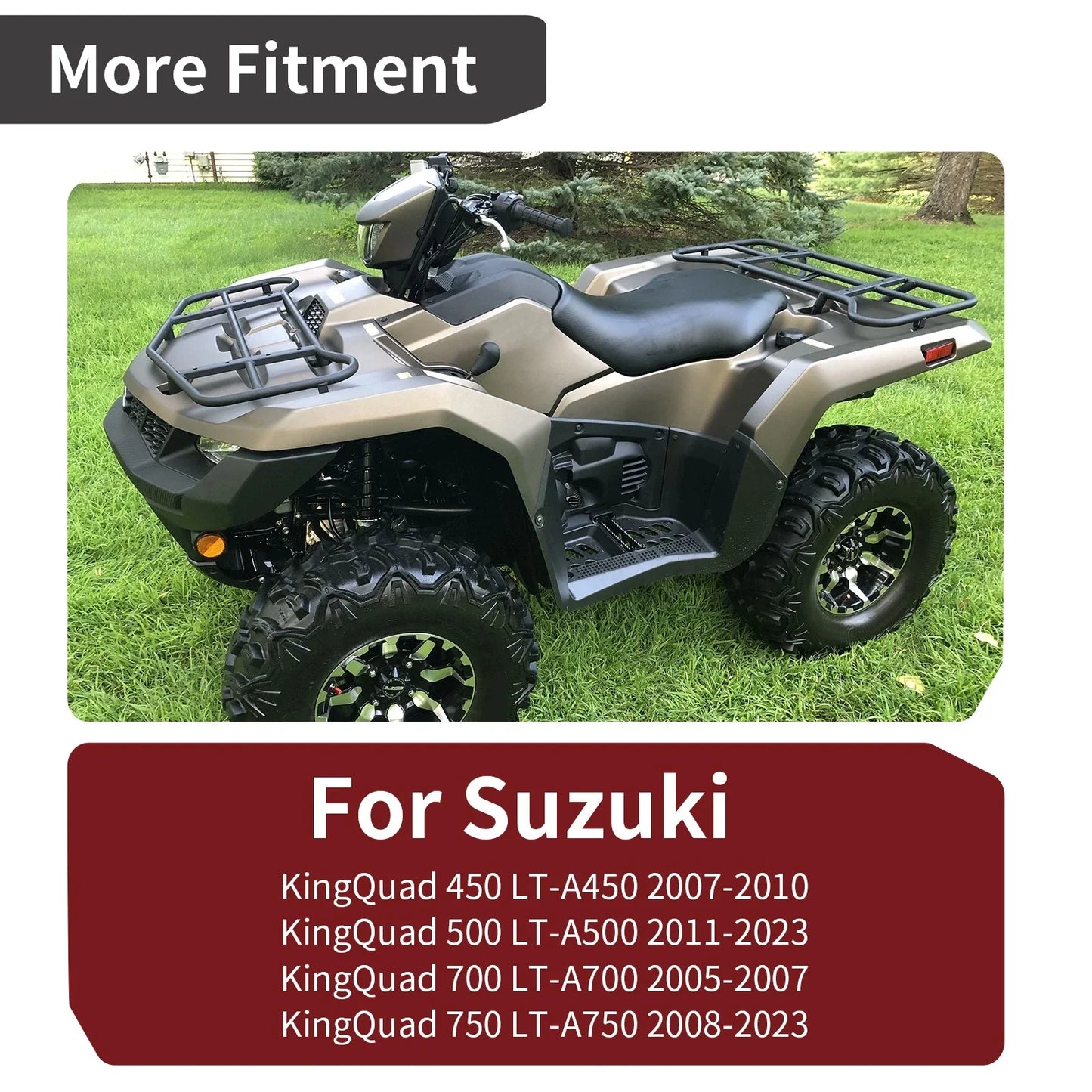 Heavy Duty Handle Bar for Suzuki King Quad 450 LTA450 4x4 (2007–2010)
