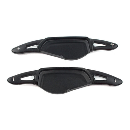 Black Steering Wheel Paddle Shifter Extensions for BMW 5 7 Series X3 X4 X5