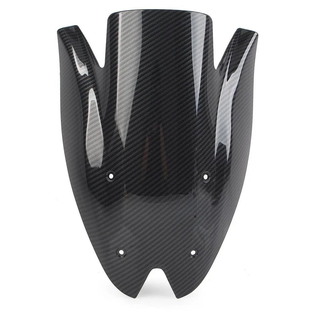 Black Carbon Fiber ABS Windshield Shield for KAWASAKI Z1000 (2010-2013)