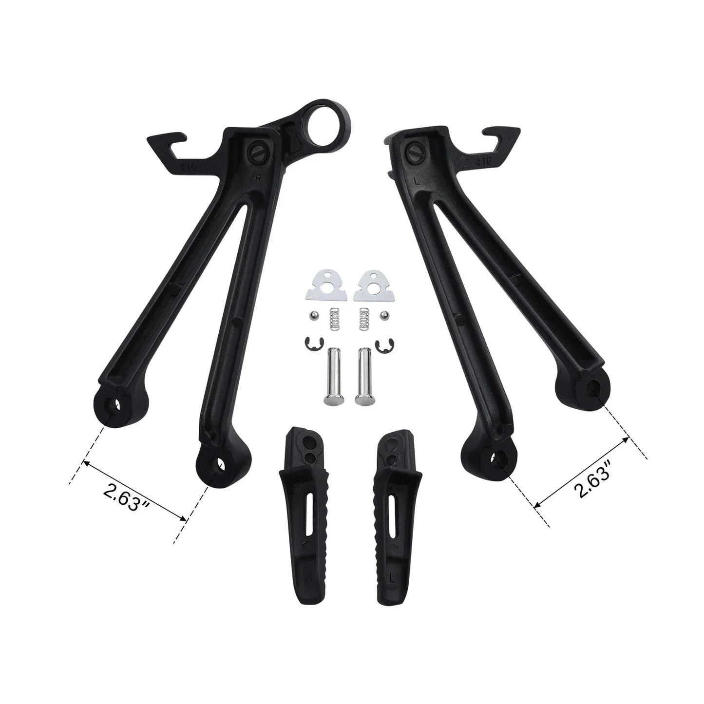 Passenger Footpegs Footrest Bracket for Suzuki GSXR1000 (2005-2006)