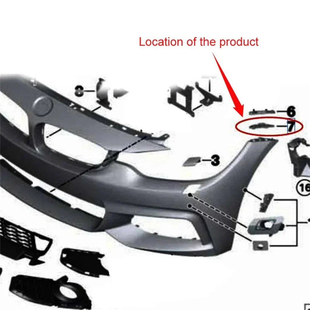 Front Bumper Support Bracket LH for BMW F32 F33 F36 (2012-2020)