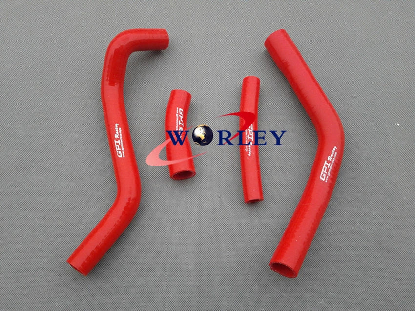Silicone Radiator Hose for Yamaha YZ250F YZF250 2014-2015 - RED