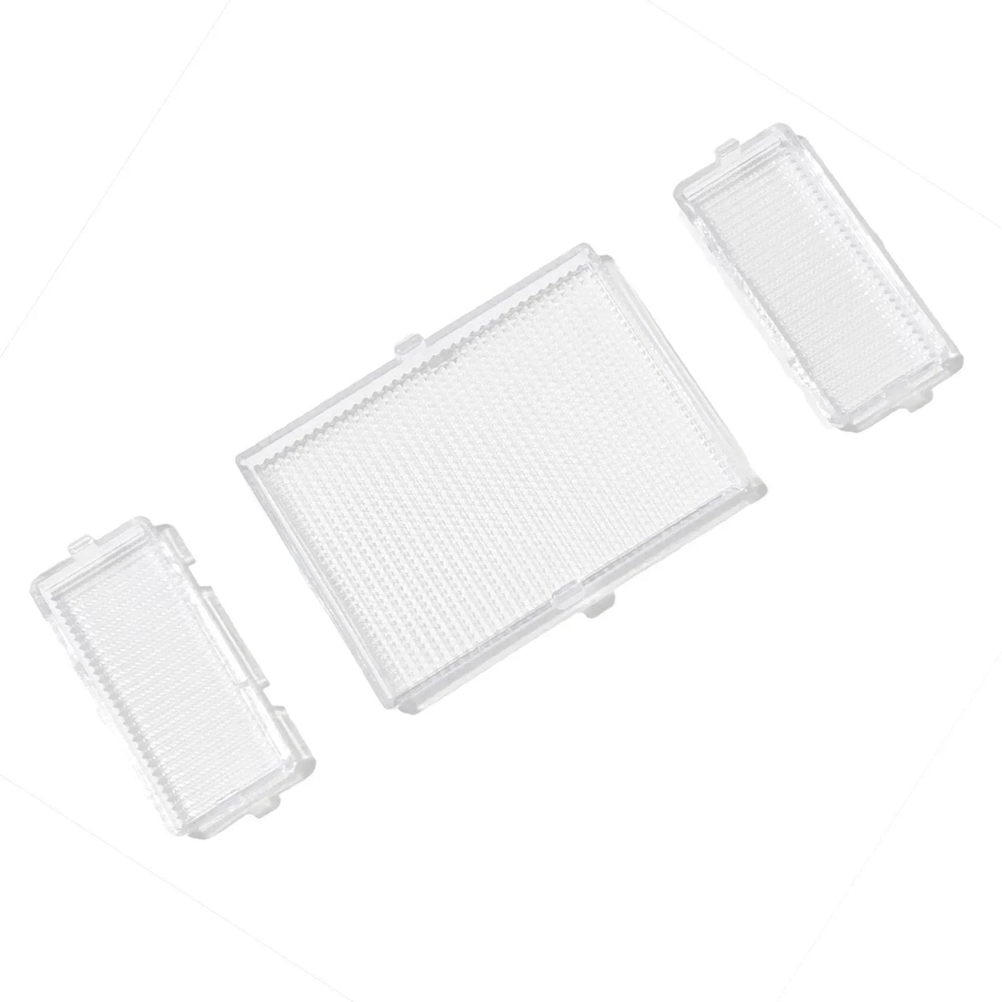 3 Piece Clear Dome Light Lens Cover for Chevy/GMC Pickup (1988–1998)