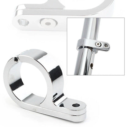 1.25" Universal Motor Handlebar Mount Clamp Clock for Motorcycle