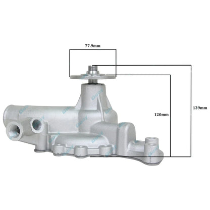 Engine Water Pump for Coaster Bus BB20 BB21 1982-7/88 4cyl 3B 3.4L Diesel Engine