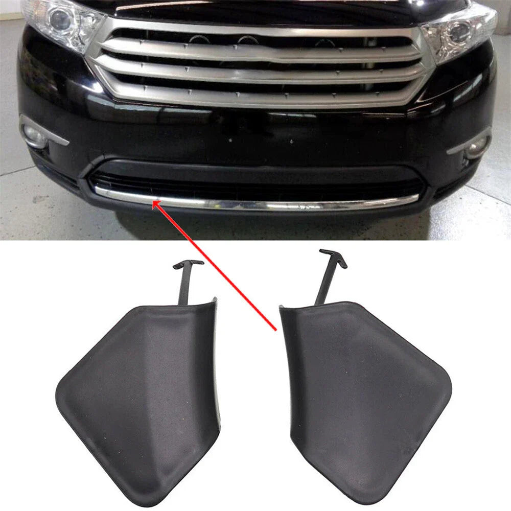 Front Bumper Tow Hook Cover Caps for Toyota (2005-2023)