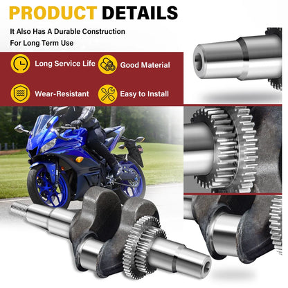 357cc Crankshaft Connecting Rod 0.5mm Piston Valve Yamaha G21 A (2001–2004)