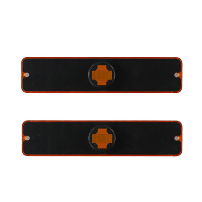 Front Bumper Side Marker Lights for 87-95 Jeep Wrangler YJ (1987-1995)