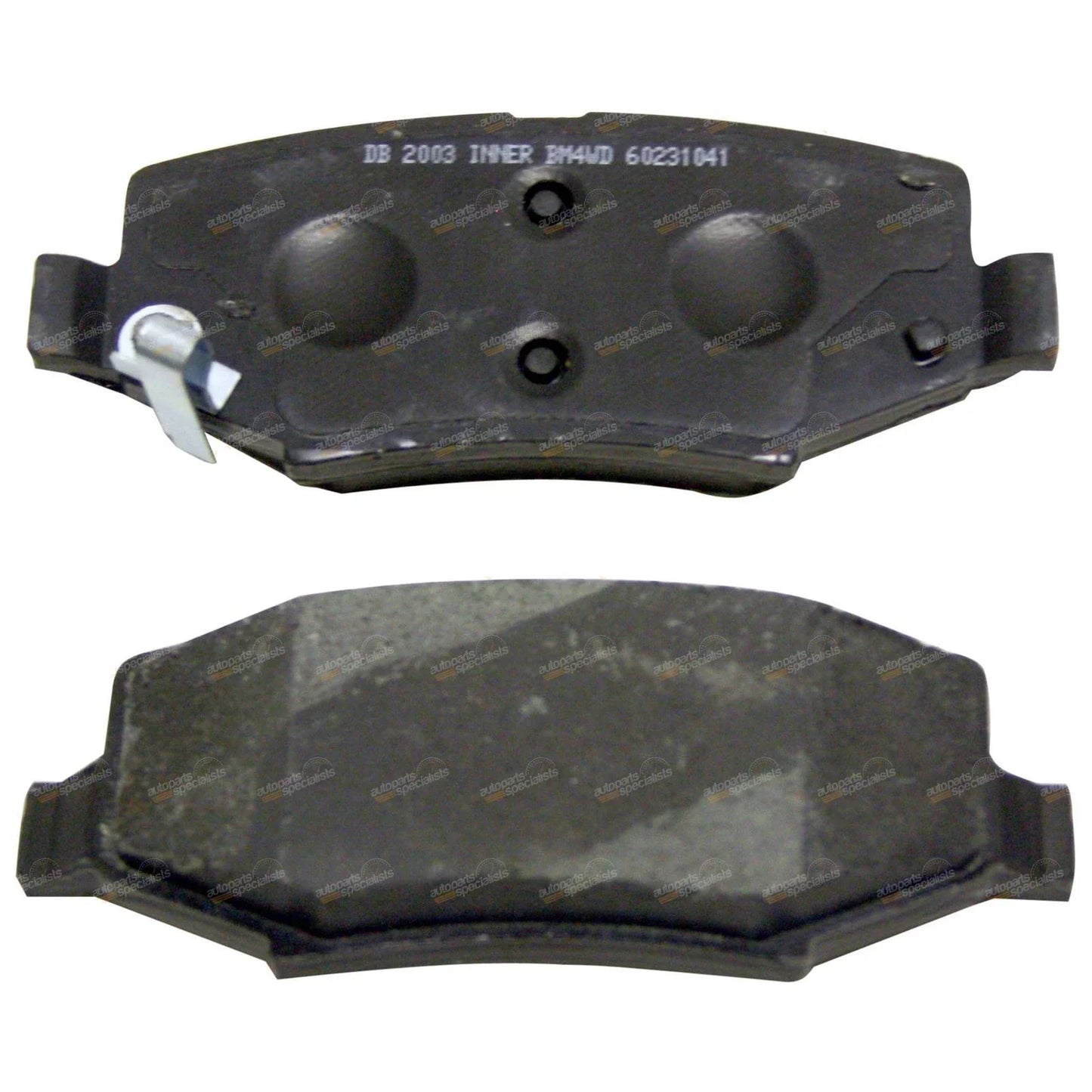 4WD Rear Disc Brake Pad Set for Dodge Nitro (2007-2012)