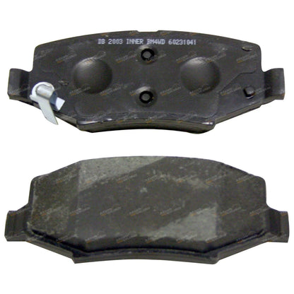 4WD Rear Disc Brake Pad Set for Dodge Nitro (2007-2012)