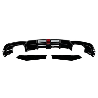 3PCS Rear Bumper Splitter Spoiler Lip for BMW 3-Series F30 F31 F35 M-Sport (12-19)