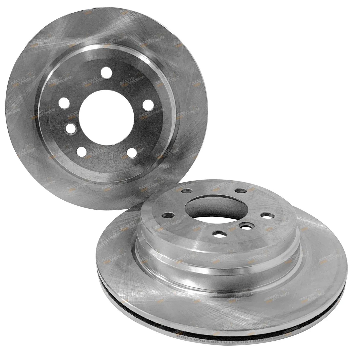 Rear Disc Brake Rotors 300mm OD / 185mm H for BMW 318i E30 (1983-1987)