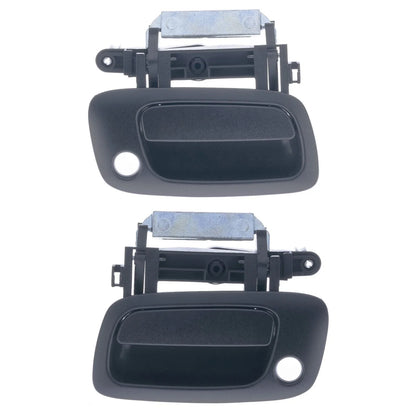Door Handle Outer Black 2 x for Holden Astra (1998–2005)