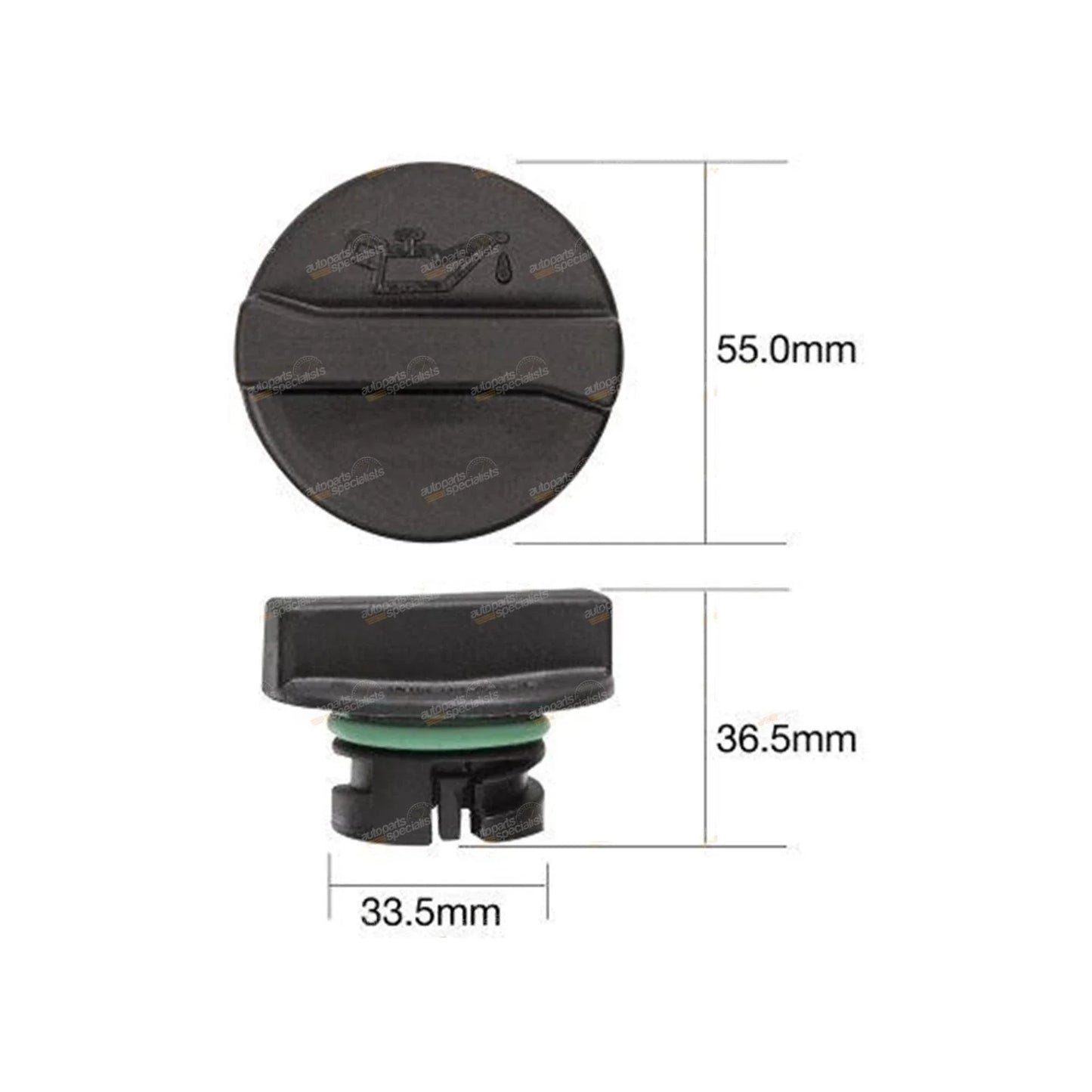 Engine Oil Cap 2.2L/3.2L for Ford Ranger PX (2011 - 2019)