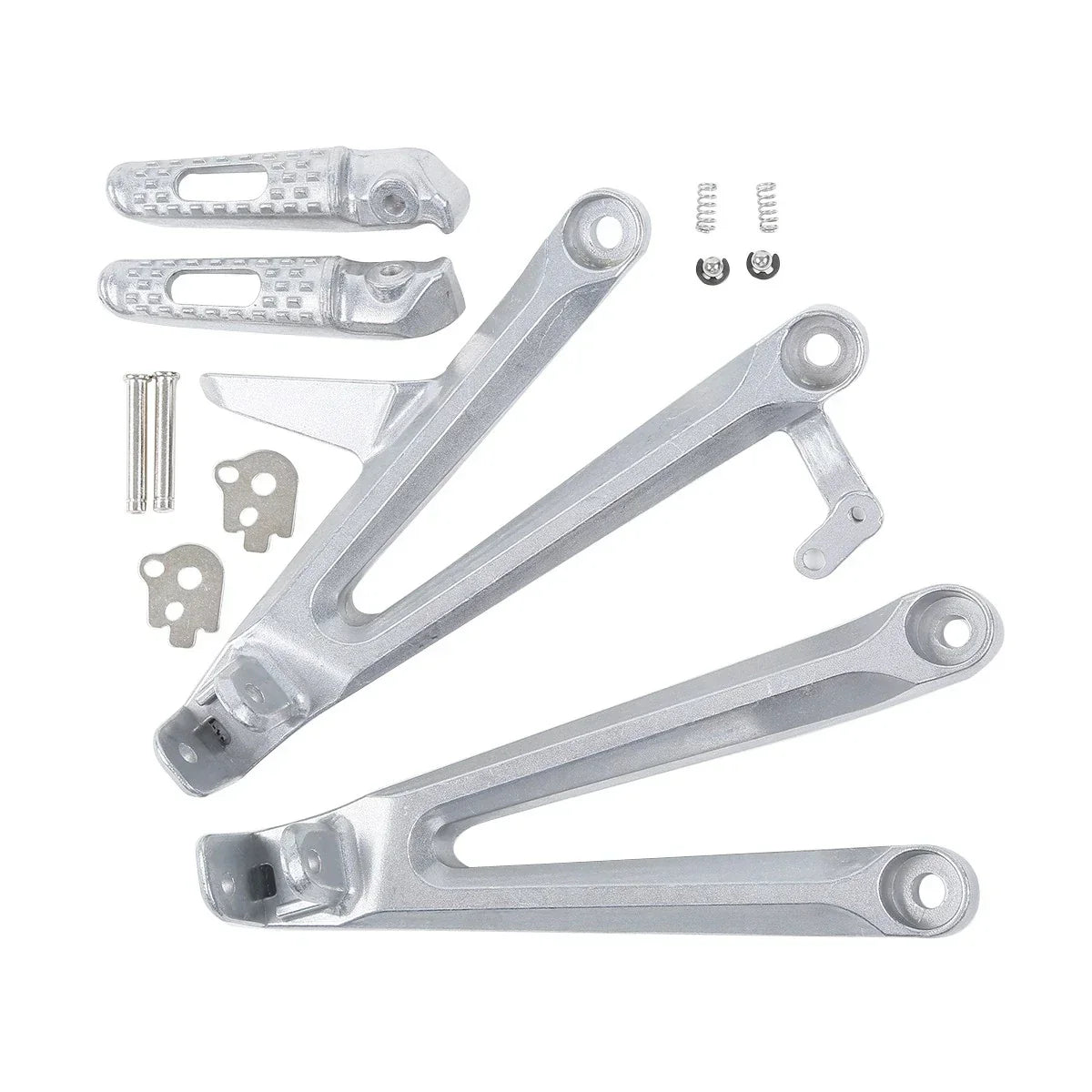 Silver Footrests Bracket for Honda CBR1000RR (2004-2007)