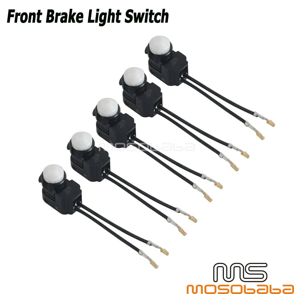 5 Pcs Front Brake Light Switch for Harley Softail Deluxe, Dyna FXD