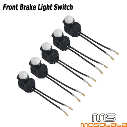 5 Pcs Front Brake Light Switch for Harley Softail Deluxe, Dyna FXD