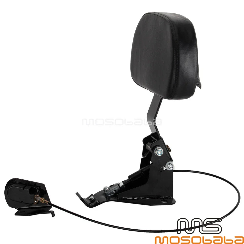 Detachable Rider Backrest Pad for Harley Touring FLHR FLHX FLTRX (2009-2021)