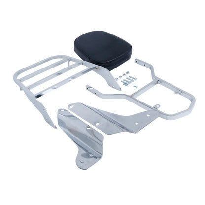Backrest Sissy Bar w/ Luggage Rack for Honda Magna VF750 VF250 (1994-2006)