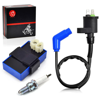 Ignition Coil Spark Plug CDI Box for Honda FourTrax 300 TRX300 (1990–1993)