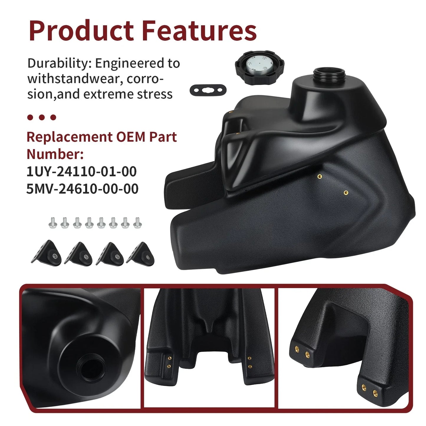 Fuel Tank for Yamaha Warrior YFM 350 (1987–2004)