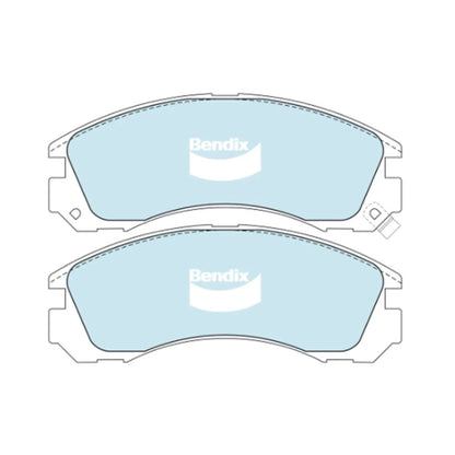 HD Front Disc Brake Pad Set for Mitsubishi Triton MK (1996-2006)