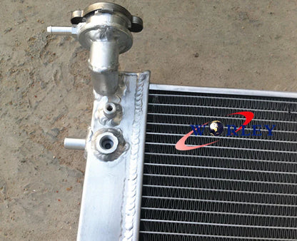 Aluminum Radiator & Blue Hose for Holden Commodore VT VX 3.8L V6 (97-02)