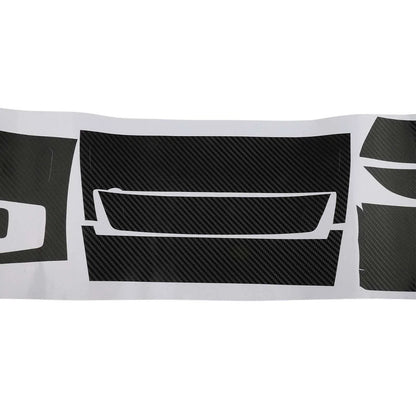3D Carbon Fiber Pattern Interior DIY Trim Decals for BMW X5 (2007–2013)