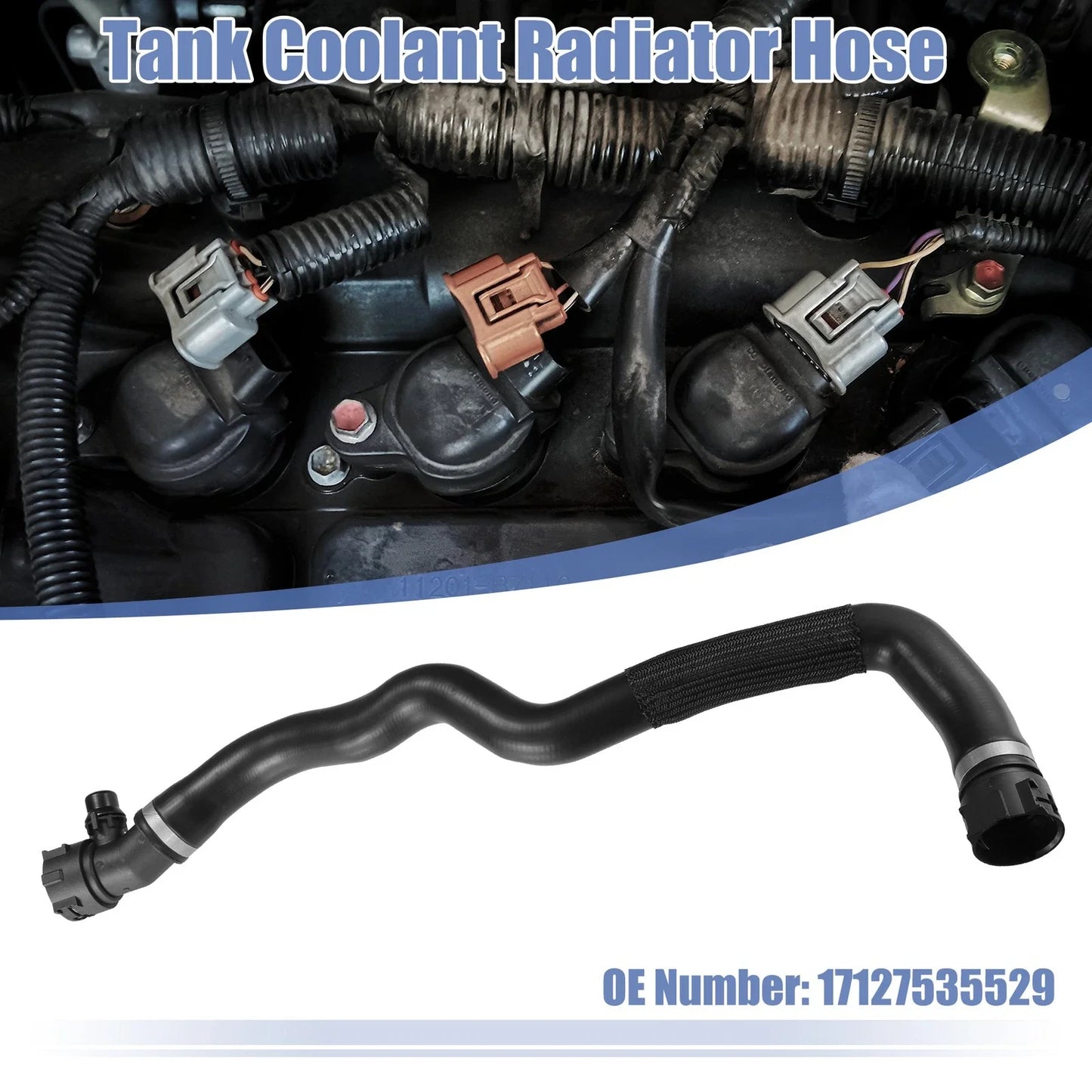 Heater Hose Radiator Expansion Tank Pipe for BMW G01