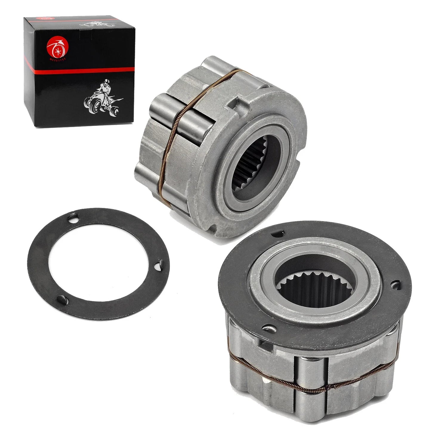 2x Front Wheel HUB CLUTCH for Polaris Sportsman 400 400L 4X4 (1995–2004)