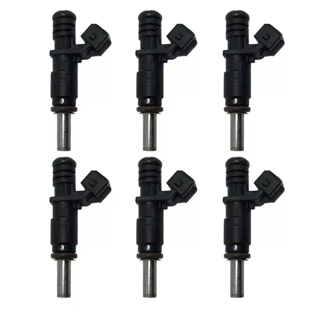 6Pcs Fuel Injectors for BMW 325 330 328 X3 X5 525 530 528 128 I6 (2006-2012)