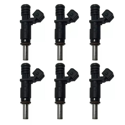 6Pcs Fuel Injectors for BMW 325 330 328 X3 X5 525 530 528 128 I6 (2006-2012)