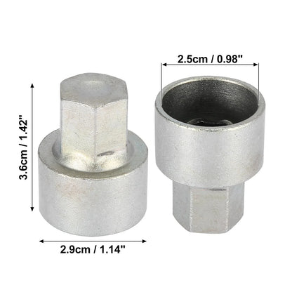 Wheel Lock Lug Nut Anti-Theft Screw Removal Key for BMW 3/5/7 Series